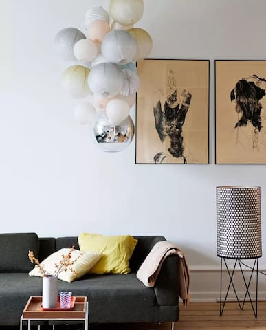 Grand and spacious apartment in central CPH