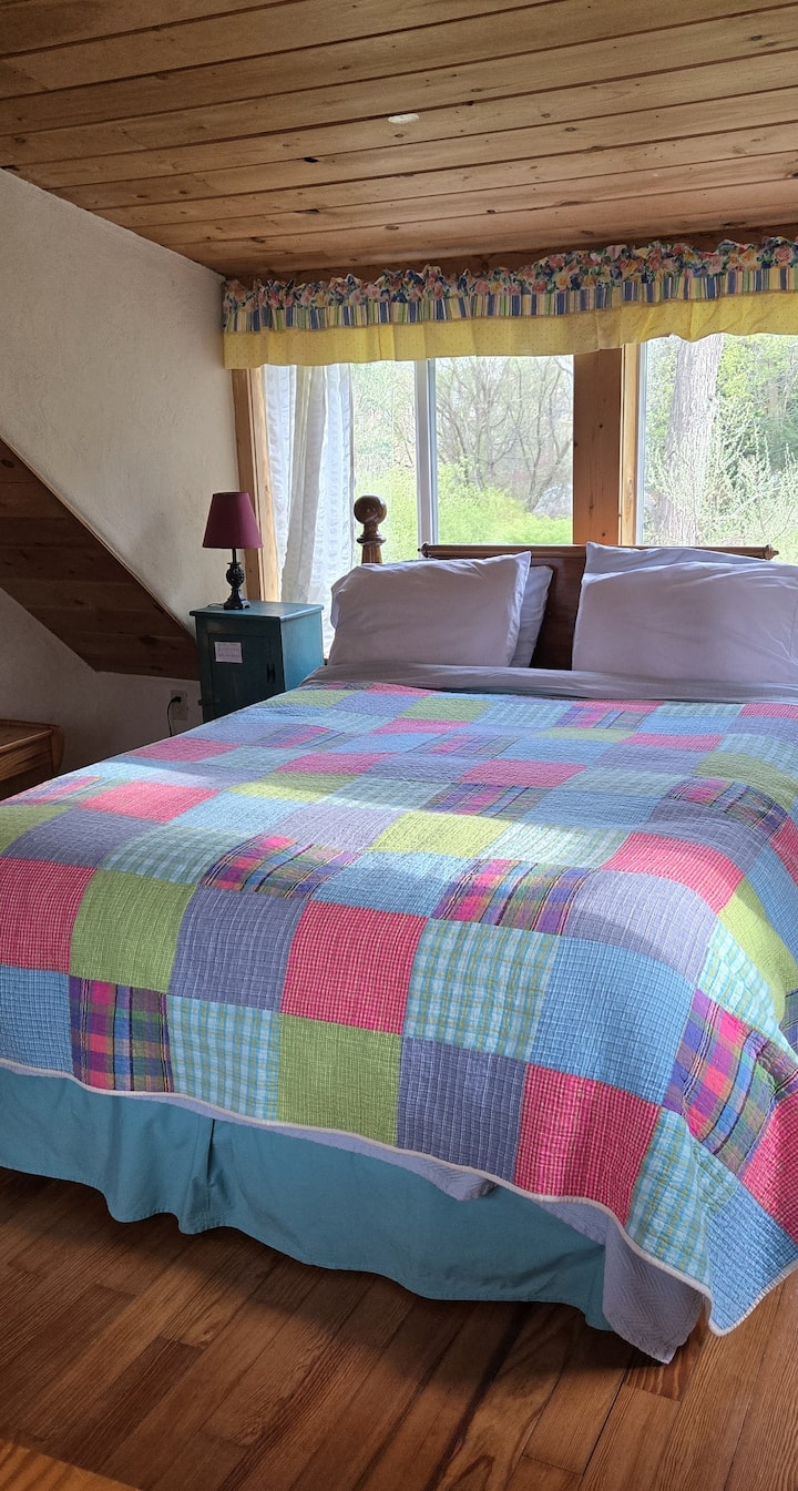 Upstairs Bedroom With A Tree House Flavor - Ithaca, NY