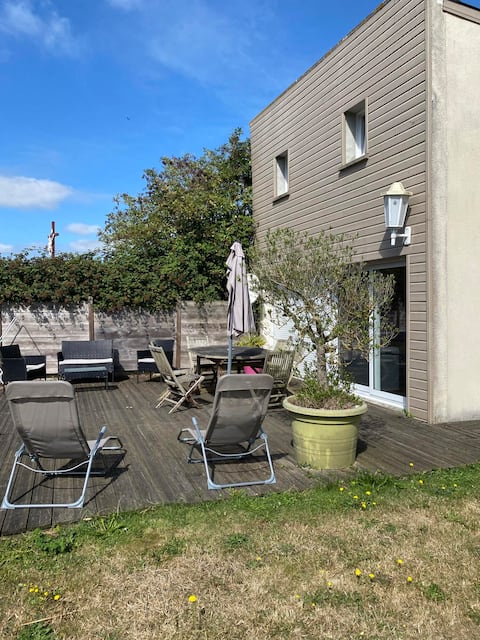 House near landing beaches