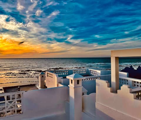 Villazila, a house on the ocean