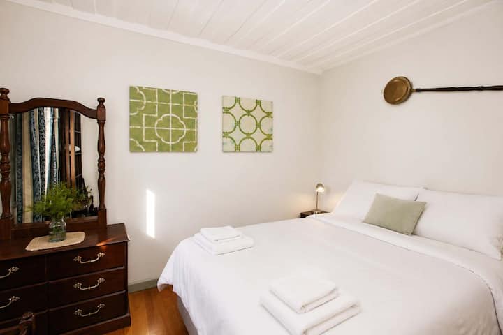 Bedroom One with Queen size Bed