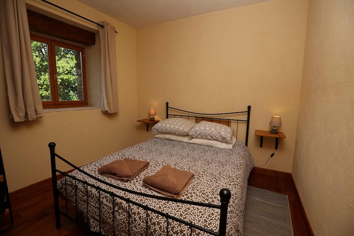 The second double bedroom with ensuite