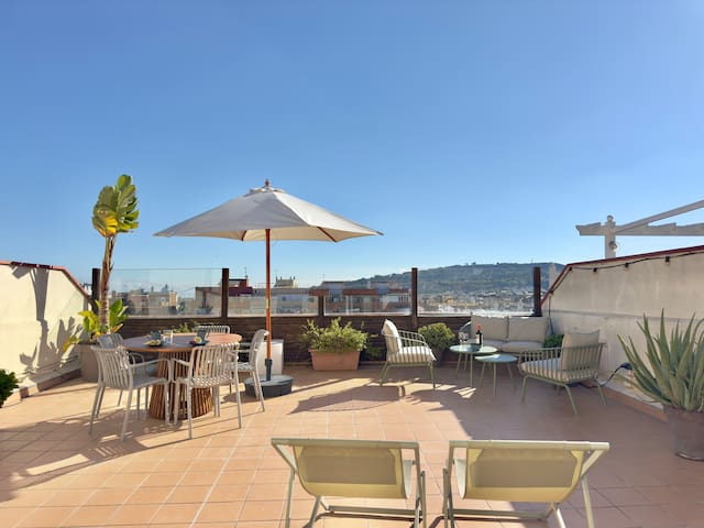 Spectacular penthouse with two terraces