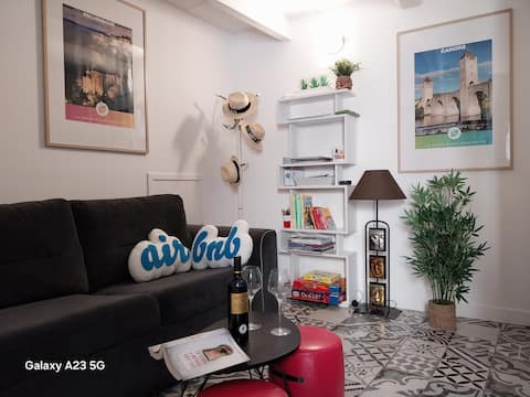 Renovated, quiet & air-conditioned cottage – Medieval village