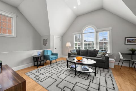 Successful Airbnb property: Short North Carriage House next to Goodale Park in Victorian Village