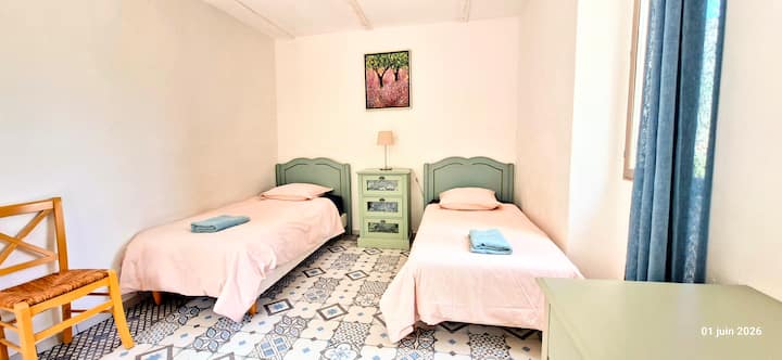 1er étage / Chambre 2 lits simples