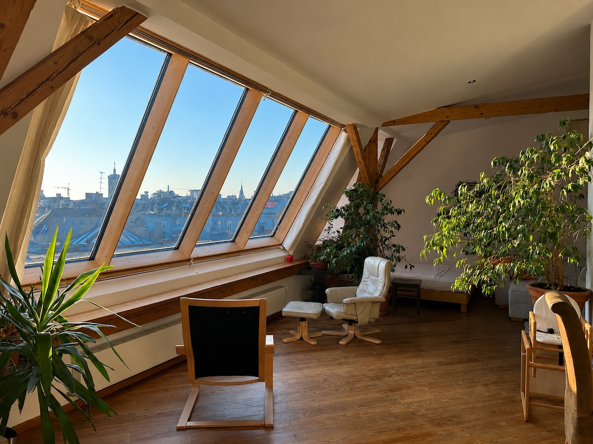 Spacious loft | 3 minute walk to Oktoberfest