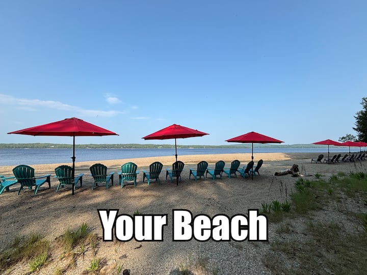 Private Beach, Bar Harbor, Acadia, 15 beds, Pets