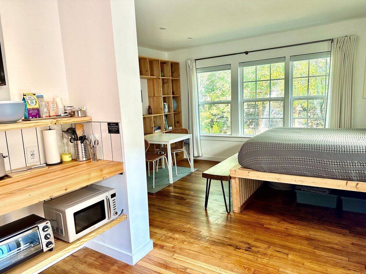 Modern Bungalow, Art Filled Studio
