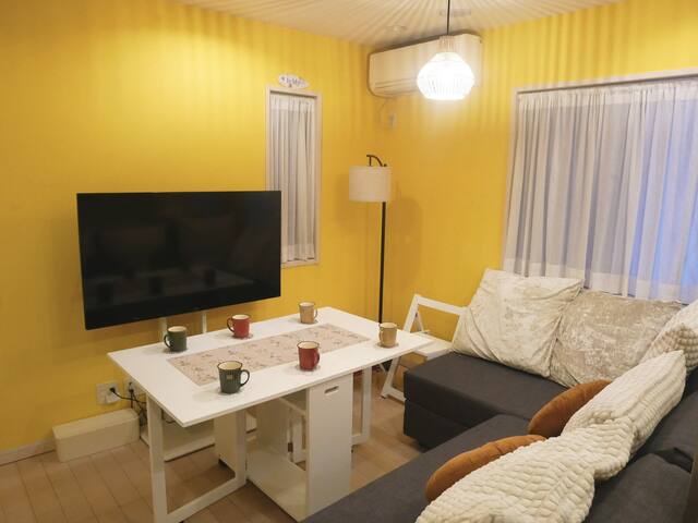 露台东京塔景观｜六本木站10分钟 ｜麻布台1分钟｜一户建独立房间6 人！客厅卧室配备地暖｜免费停车位 gallery image 2