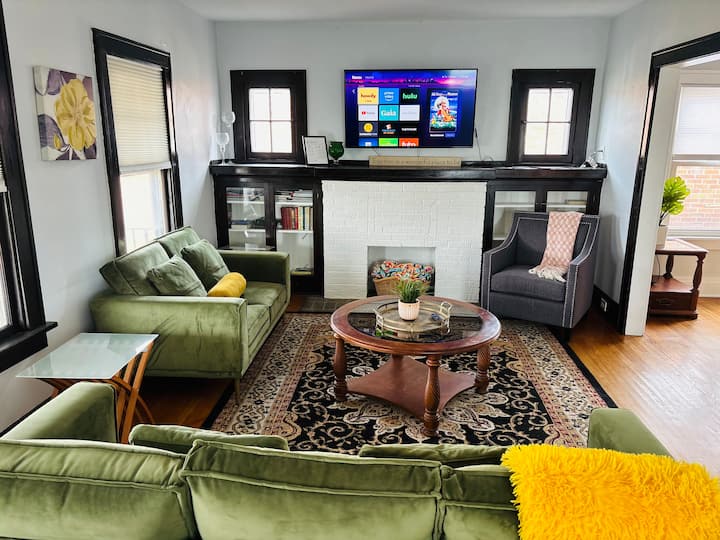 All you can ask in one- TWO Big apartments, furnished house in Buffalo, NY