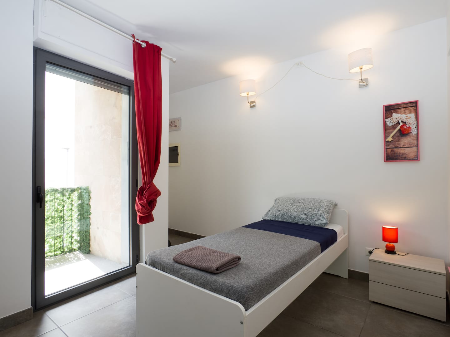 Red Butterfly Single Room