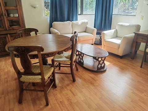 Popular Airbnb listing: Spacious apartment with a front garden in Lomas in Lomas De Chapultepec