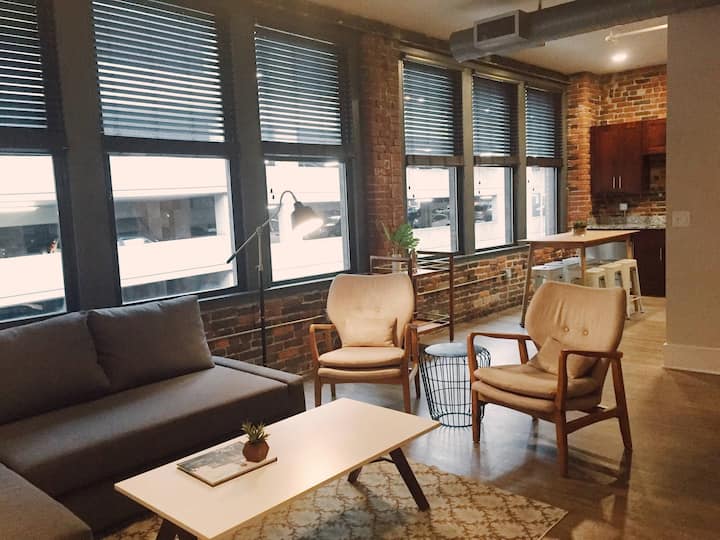 Spacious 8 Person Loft > 1 Block To Broadway! 309 - 納什維爾