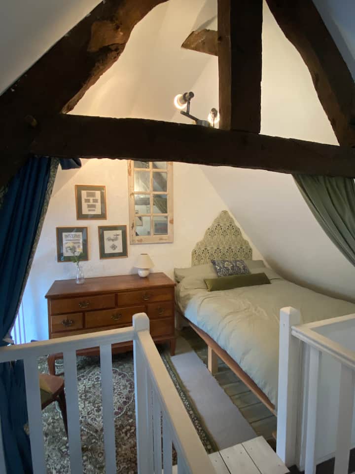 Cama doble, mezzanine izquierdo 