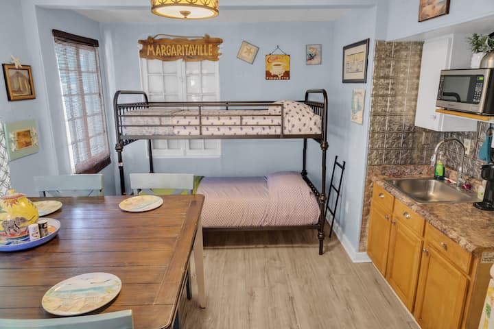 Steel Bunk Beds in kitchen for kids or adults