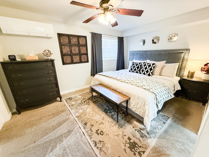 New mini split system for personalized heat AND air conditioning!
