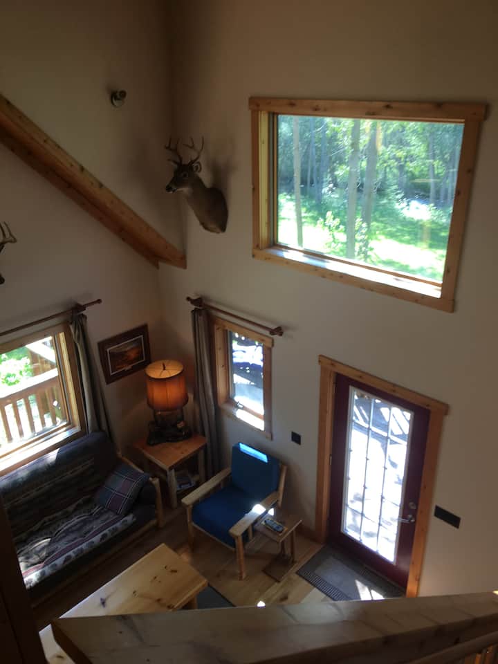 Sturgeon River Log Cabin With Bonfire Pit & Sauna! - Indian River, MI