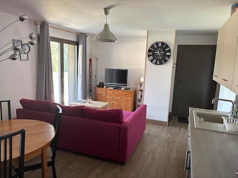 Annonce Airbnb populaire: 2/4 person apartment 57 m2 on the ground floor of the chalet à Arâches La Frasse