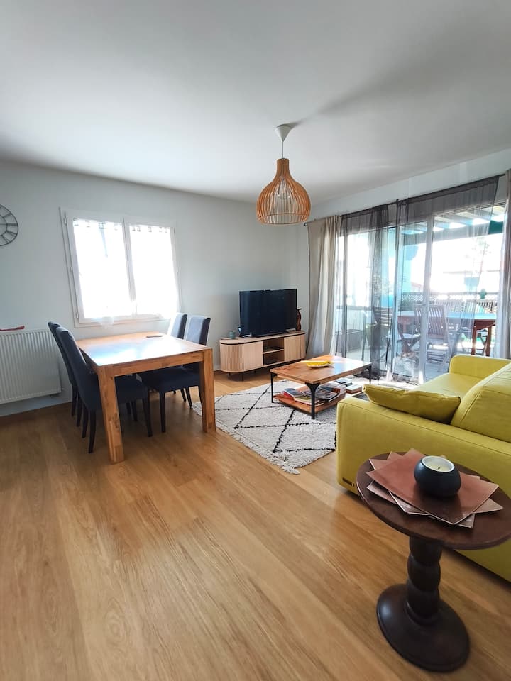 Bel Appartement  Avec Grande Terrasse - Urrugne
