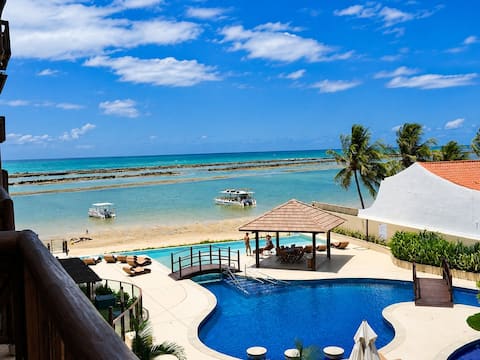 Beachfront Apartment, Infinity Pool, Jacuzzi