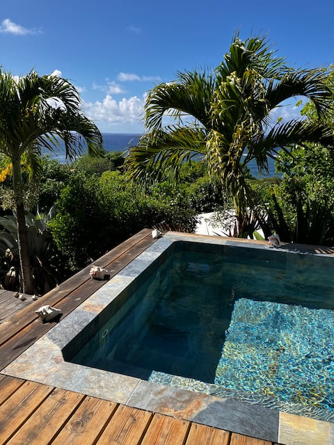 KAZ A MATH, bungalow with pool and sea view