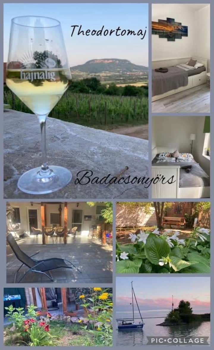 Theodor Tomaj Apartman 3bdr/ac/garden - Badacsony