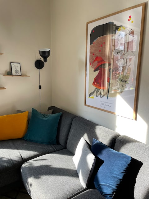 Successful Airbnb property: Beautiful apartment right in the heart of Aarhus in Midtbyen
