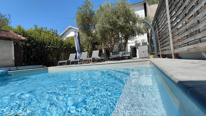 Agréable Maison Climatisée Avec Piscine En Ville - Toulouse