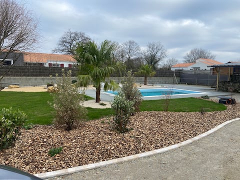 Between tranquility and ocean.