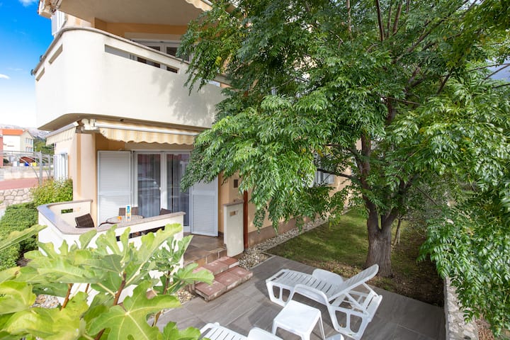 Ap1****apartment Villamare, Baška-krk Island - Baška
