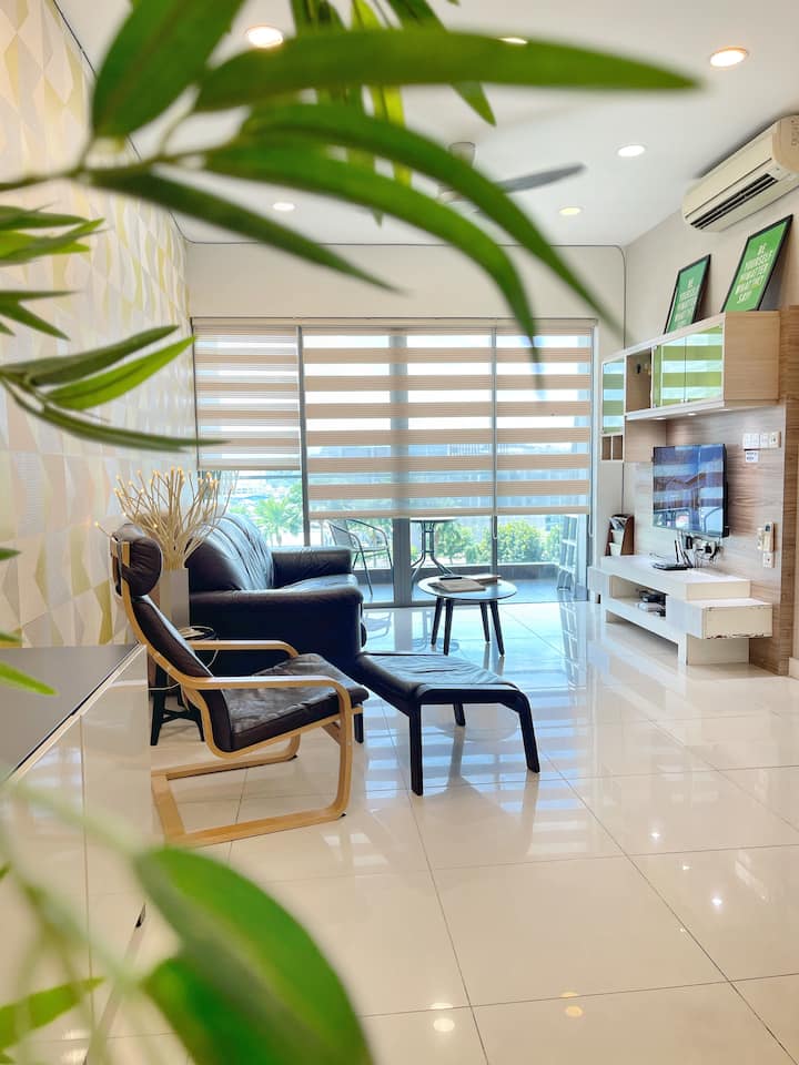 Cozy Home Imago The Loft D | City Centre 5 Pax 2br - Kota Kinabalu