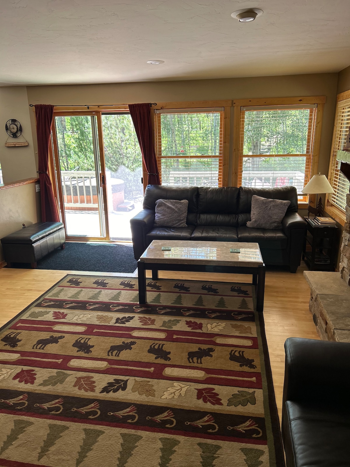 Successful Airbnb property: The"Serenity Mountain House" nestled in the trees in Fraser