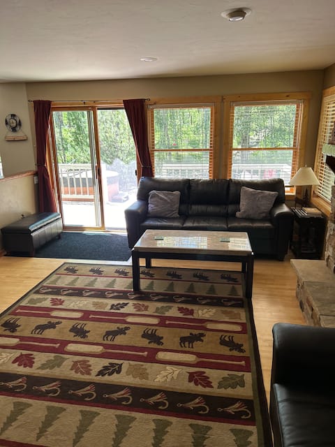 Successful Airbnb property: The"Serenity Mountain House" nestled in the trees in Fraser