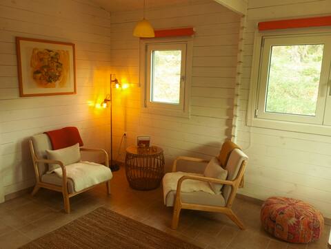 Top Airbnb: Charming Wooden Eco-House Sougia in δήμος καντάνου σέλινου