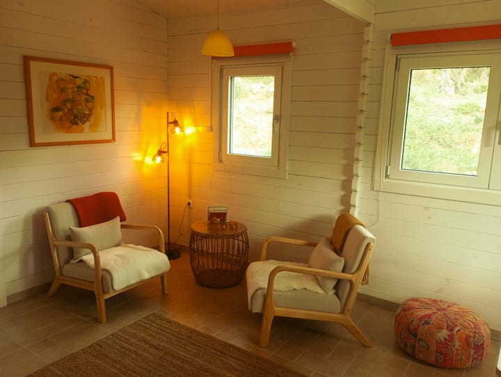 Charming Wooden Eco-house Sougia - Creta