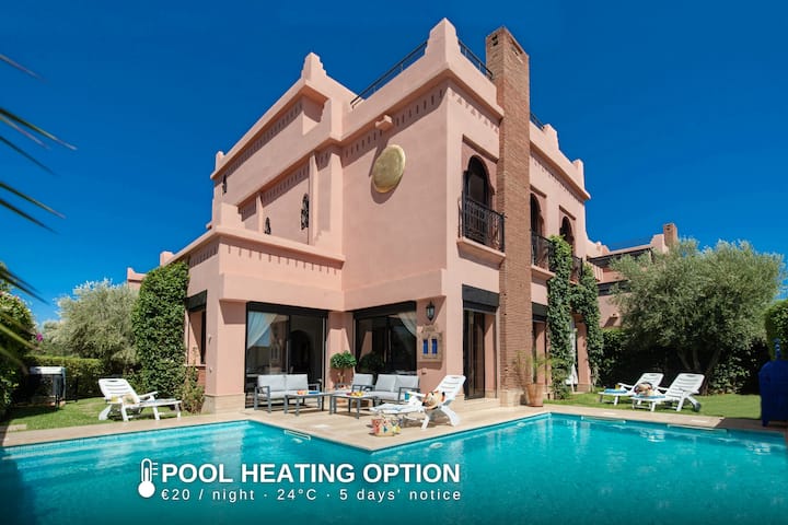 Villa Nelya Luxurious With Heated Swimming Pool - Marrakesh