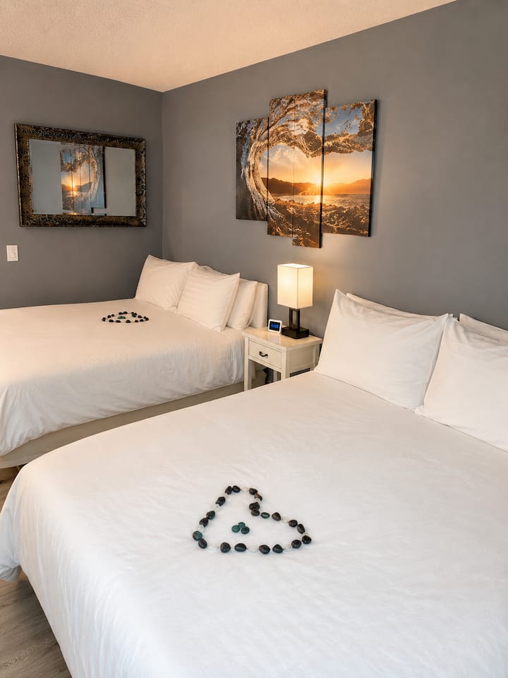 Near The Beach 2 Queen-bed Free Parking/wifi/pool - Honolulu, HI