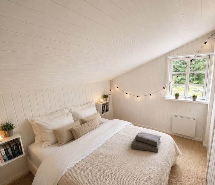 Chambre donnant sur la terrasse