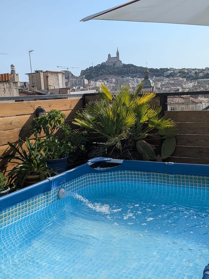 Duplex Toit Terrasse Plein Centre - Marseille