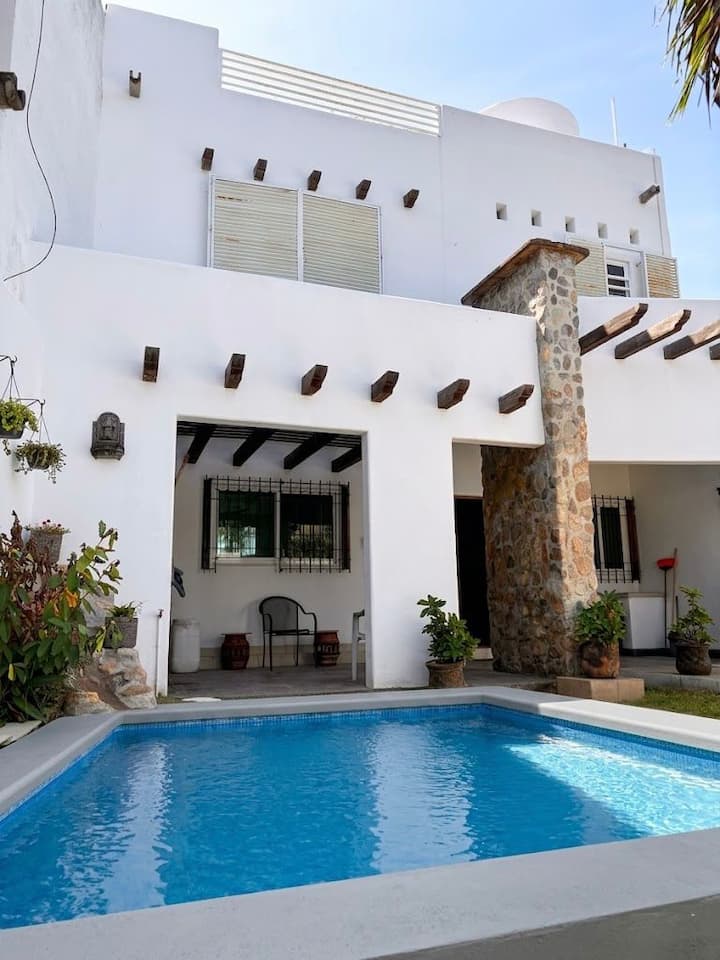 La Casa Del Mar (Dhueyatl) 5 Min From Beach - Lo de Marcos