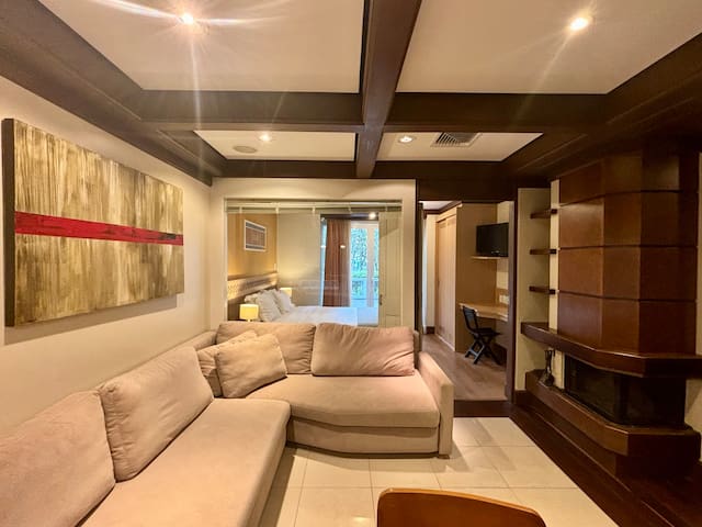 Hotel room with 1 bedrooms in Canela - Flat 5 estrelas Laje de Pedra Mountain Village