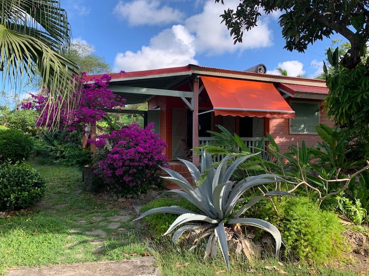 Jolie Petite Maison Au Coeur D'un Jardin Tropical - Saint-François