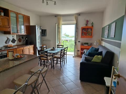 Top performing Airbnb: Fabrizio Piccolo 500 m as the crow flies to the sea in Corigliano Rossano