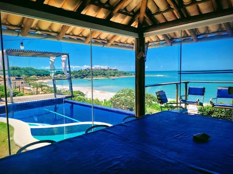 Beautiful 4-suite house with ocean view