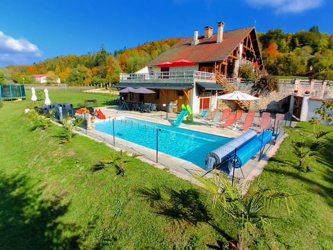 Au Pâturage Montagnard group gîte: 15+12 pers.