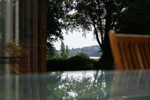 Villa for 15 people, pool, view of the Erdre