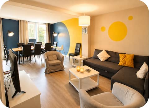 Propriété Airbnb réussie: Stunning views of the Cathedral/103 m²/8 people à Metz