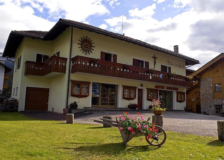 Large Five-room Apartment In Val Di Fassa - Pera