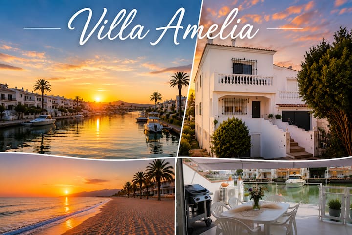 Maison Amelia, Canal, Amarre, Garage Esb Service - Ampuriabrava